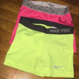 Nike pro shorts